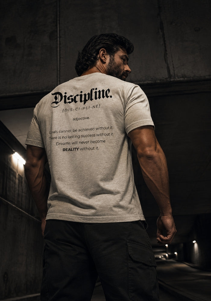 Discipline Meaning - Short Sleeve Tri-Blend T-shirt