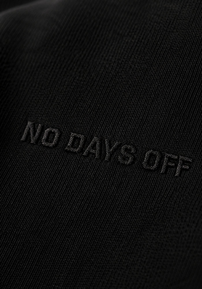 No Days Off - Subtle Embroidery - Heavyweight T-shirt