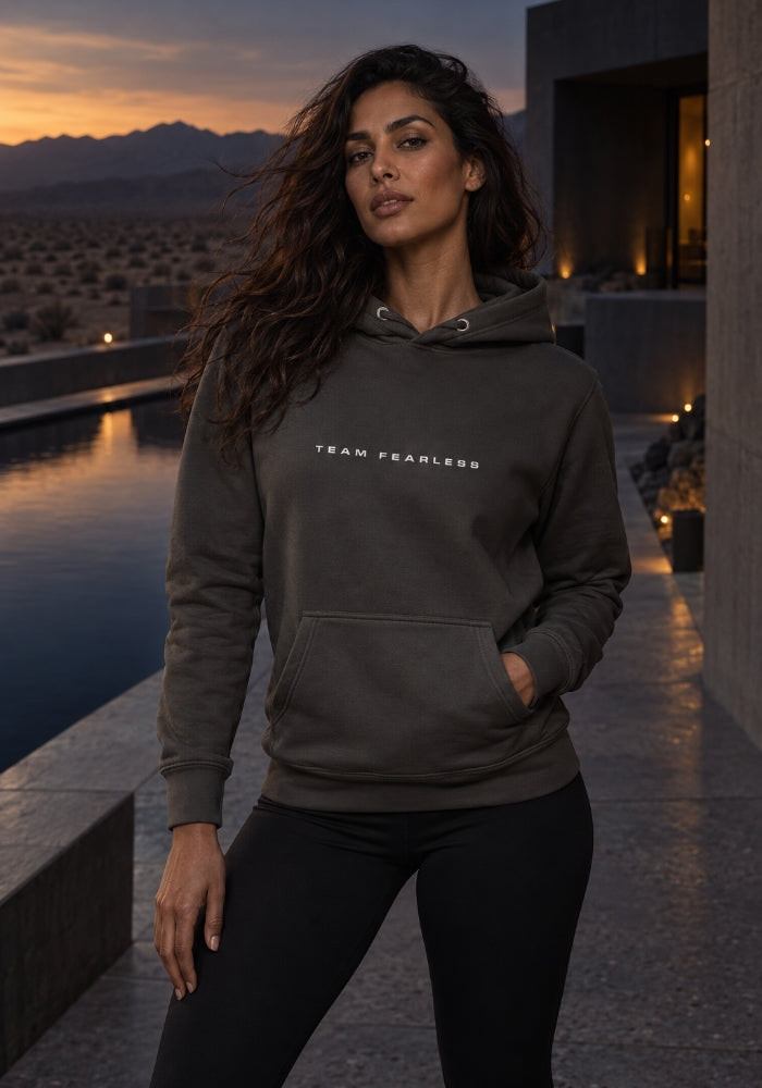 TEAM FEARLESS - Simple Text - Women's Premium Hoodie