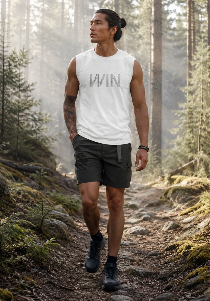 WIN - Muscle Shirt WHITE