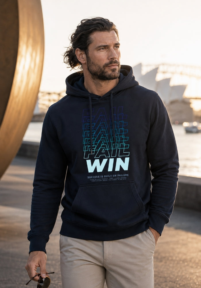 WIN only after FAILURE - Mens Premium Hoodie