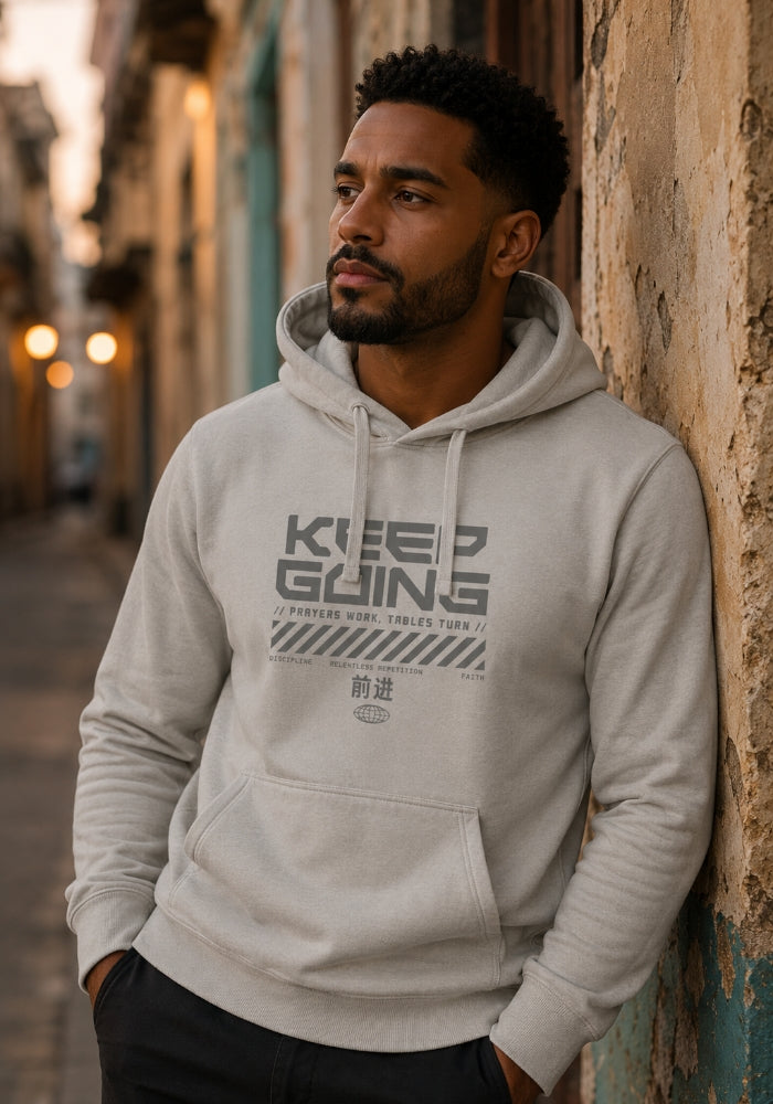 KEEP GOING - Men's Premium Hoodie