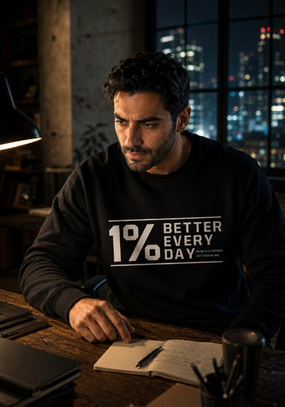 1% BETTER EVERY DAY - Premium Sweatshirt