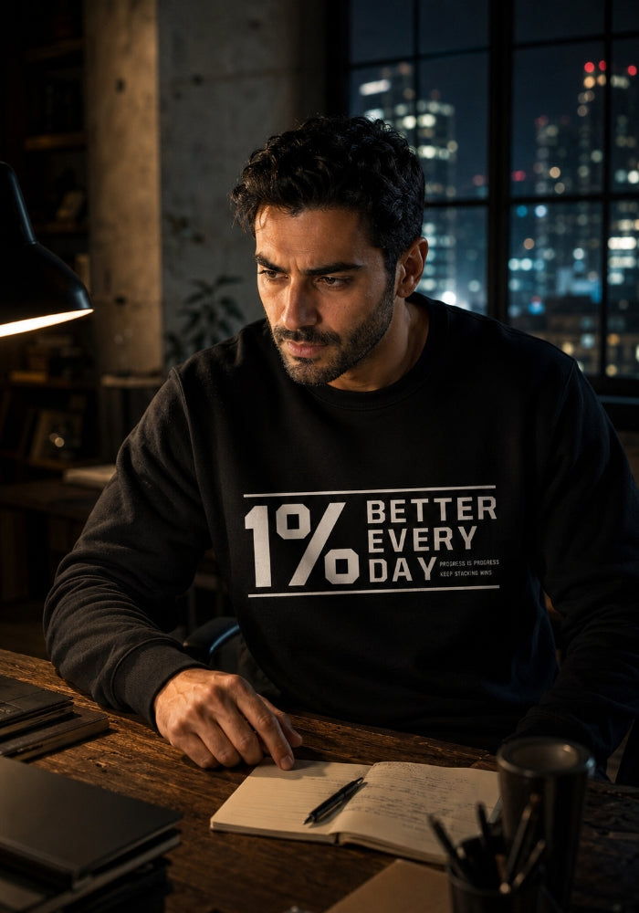 1% BETTER EVERY DAY - Premium Sweatshirt