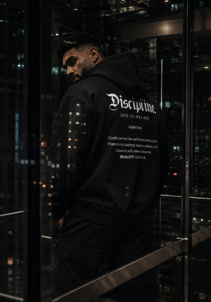 Discipline Meaning - Oversized Heavyweight Hoodie