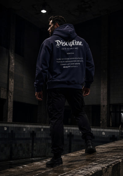 Discipline Meaning - Oversized Heavyweight Hoodie