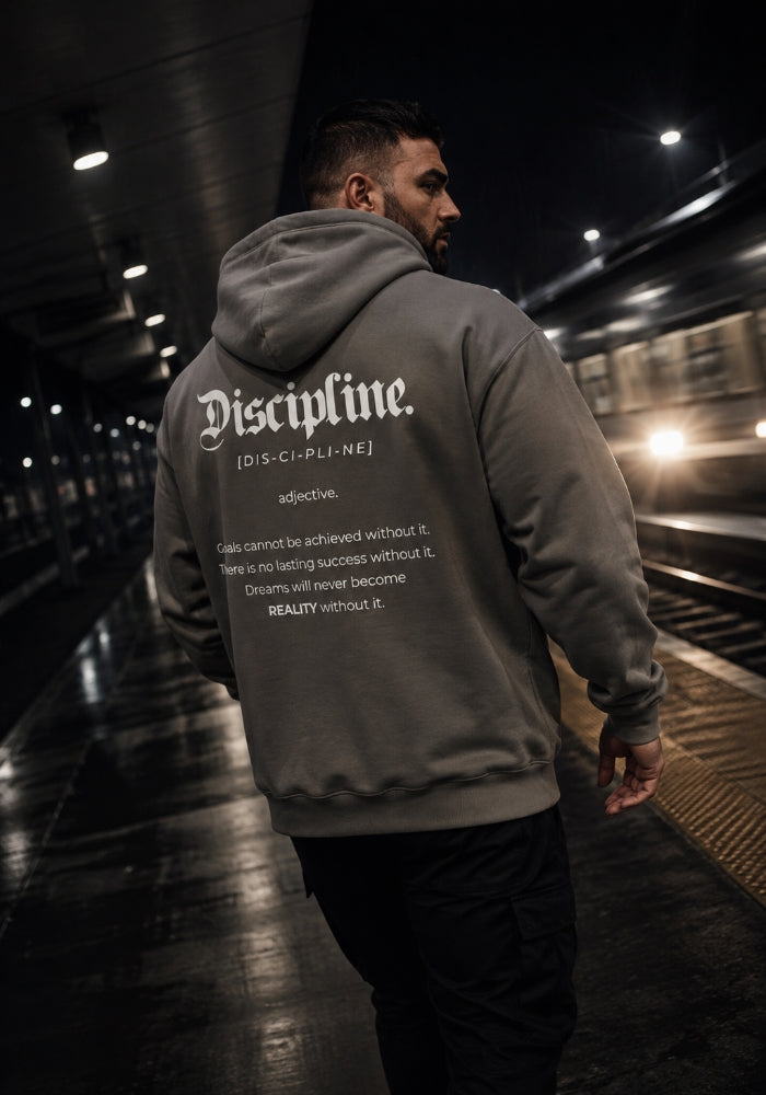 Discipline Meaning - Oversized Heavyweight Hoodie