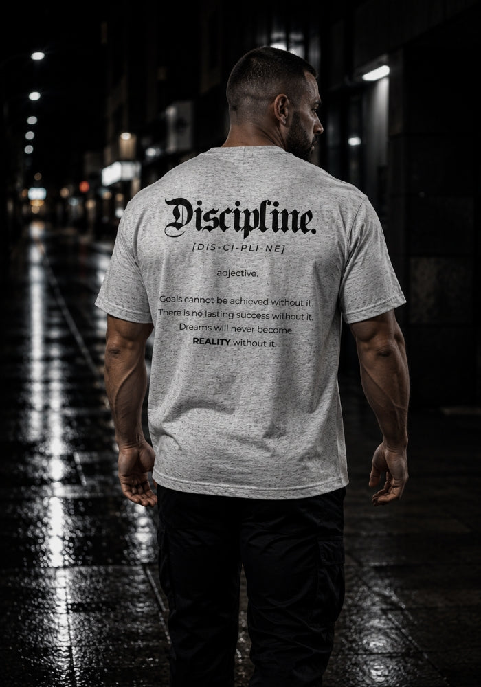 Discipline Meaning - Short Sleeve Tri-Blend T-shirt