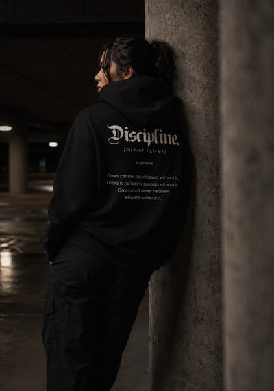 Discipline Meaning - Women's Oversized Heavyweight Hoodie