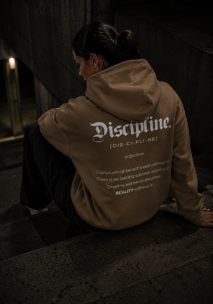 Discipline Meaning - Women's Oversized Heavyweight Hoodie