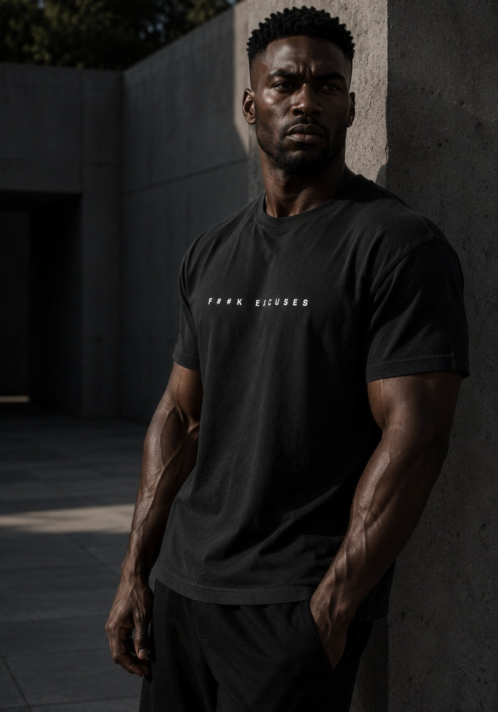 F##K EXCUSES - Garment-dyed Heavyweight T-shirt