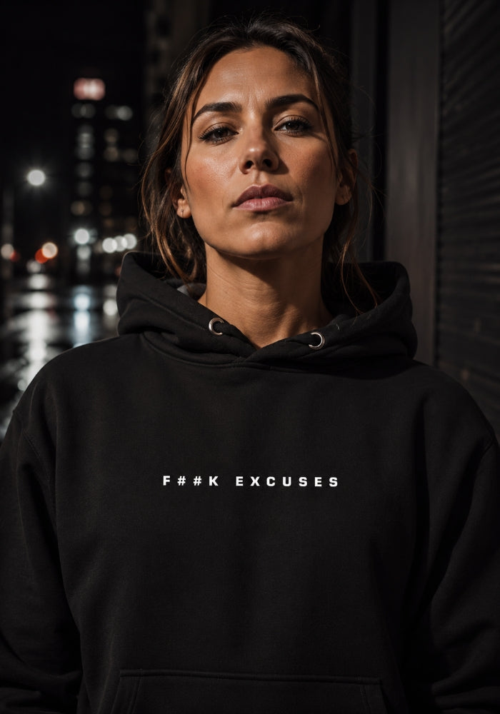 F##K Excuses - Women's Premium Hoodie