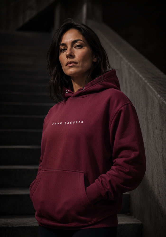 F##K Excuses - Women's Premium Hoodie