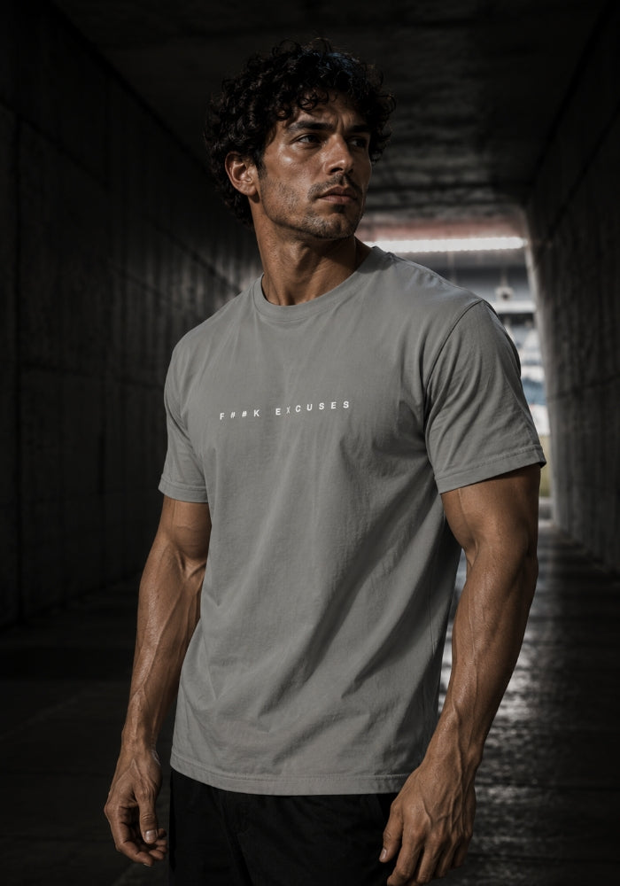 F##K EXCUSES - Garment-dyed Heavyweight T-shirt