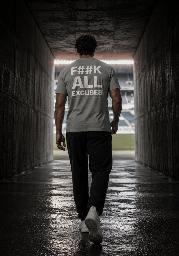 F##K EXCUSES - Garment-dyed Heavyweight T-shirt