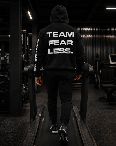 TEAM FEARLESS All Over - Premium Full Zip Hoodie