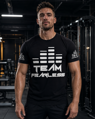 TEAM - ALL OVER - Fitted Short Sleeve T-shirt