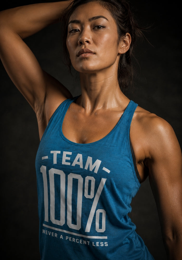 TEAM 100% - Women's Racerback Tank