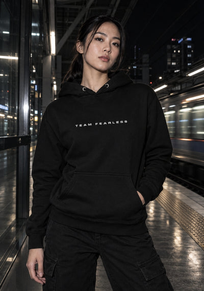 TEAM FEARLESS - Simple Text - Women's Premium Hoodie