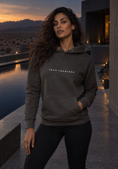 TEAM FEARLESS - Simple Text - Women's Premium Hoodie