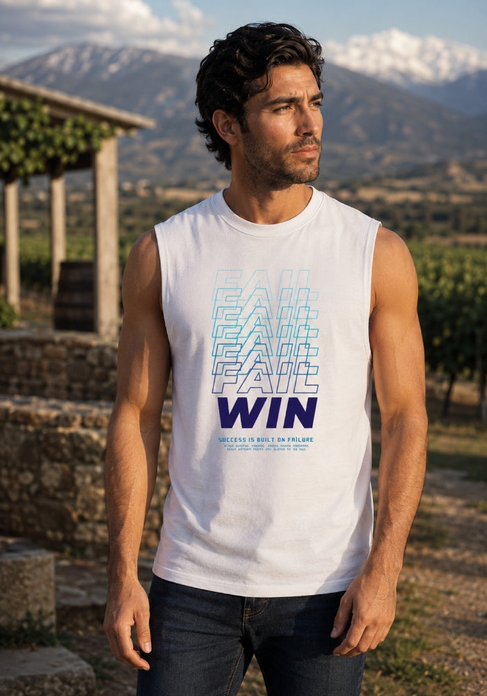 FAIL FAIL FAIL... WIN - Mens Muscle Shirt