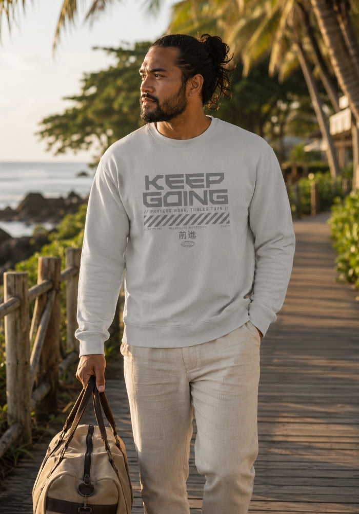 KEEP GOING - Men's Premium Sweatshirt