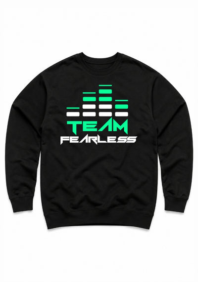 Mens' TEAM FEARLESS Logo - Premium Sweatshirt Jumper