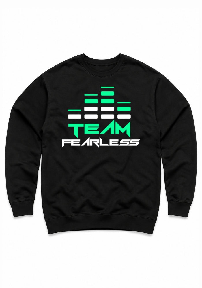 Mens' TEAM FEARLESS Logo - Premium Sweatshirt Jumper