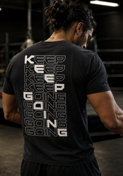 KEEP GOING (Back Print) Staple T-shirt