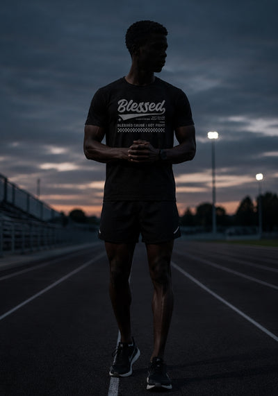 Blessed Cause I Got Fight - Tri Blend Short sleeve t-shirt