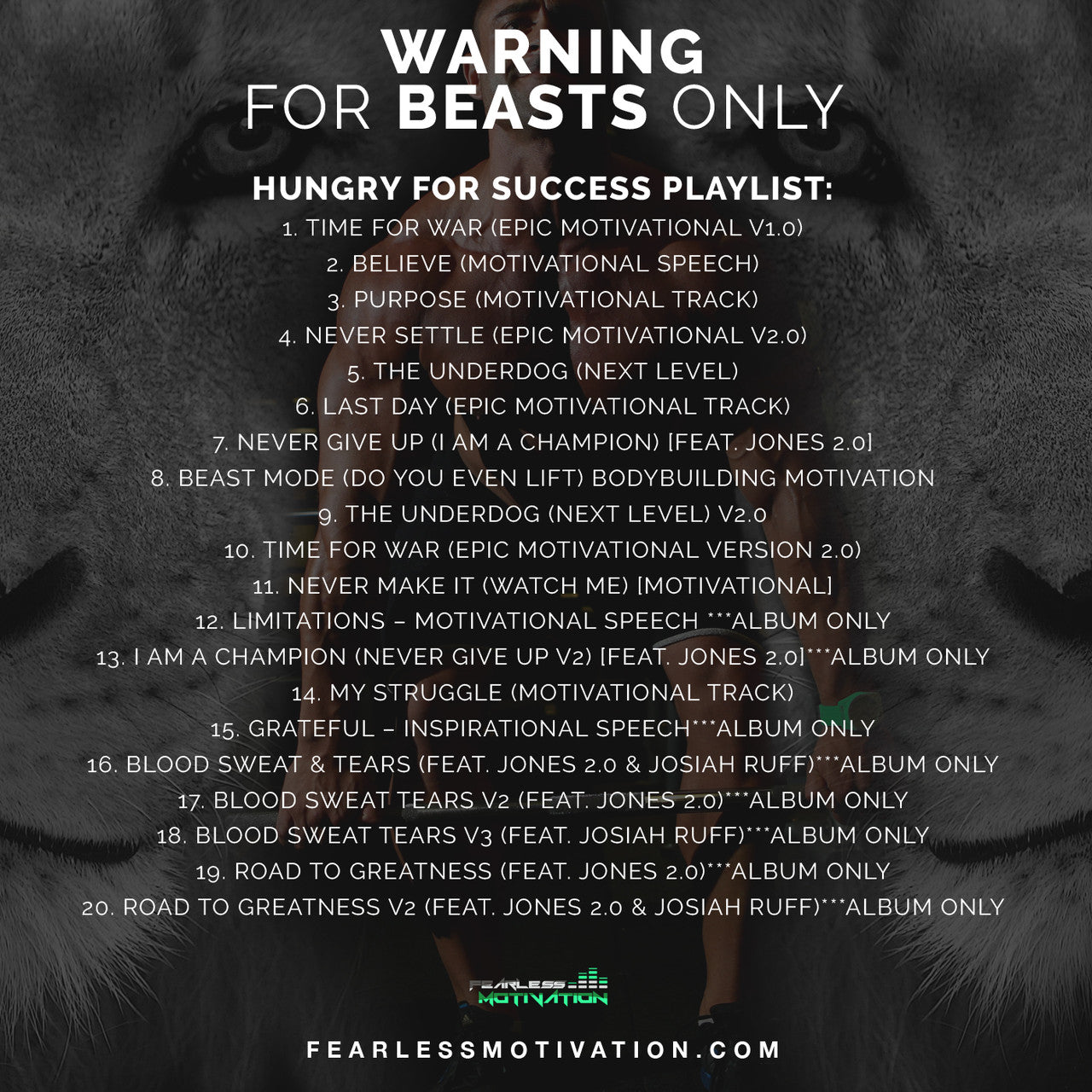 HUNGRY FOR SUCCESS (Motivational Speeches) - ALBUM MP3 Download
