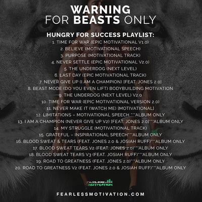 HUNGRY FOR SUCCESS (Motivational Speeches) - ALBUM MP3 Download